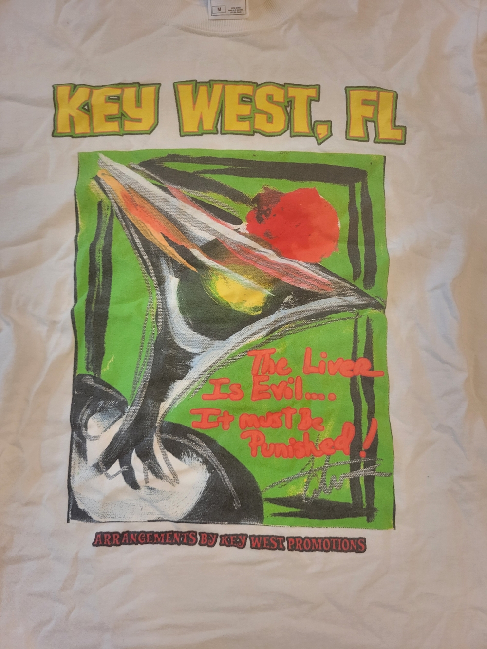 Single Stitch 90s Key West, FL Graphic Tee - Picture 2 of 3